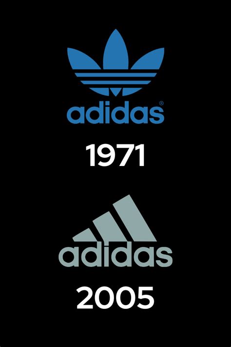 evolucion de la marca adidas|adidas logo original.